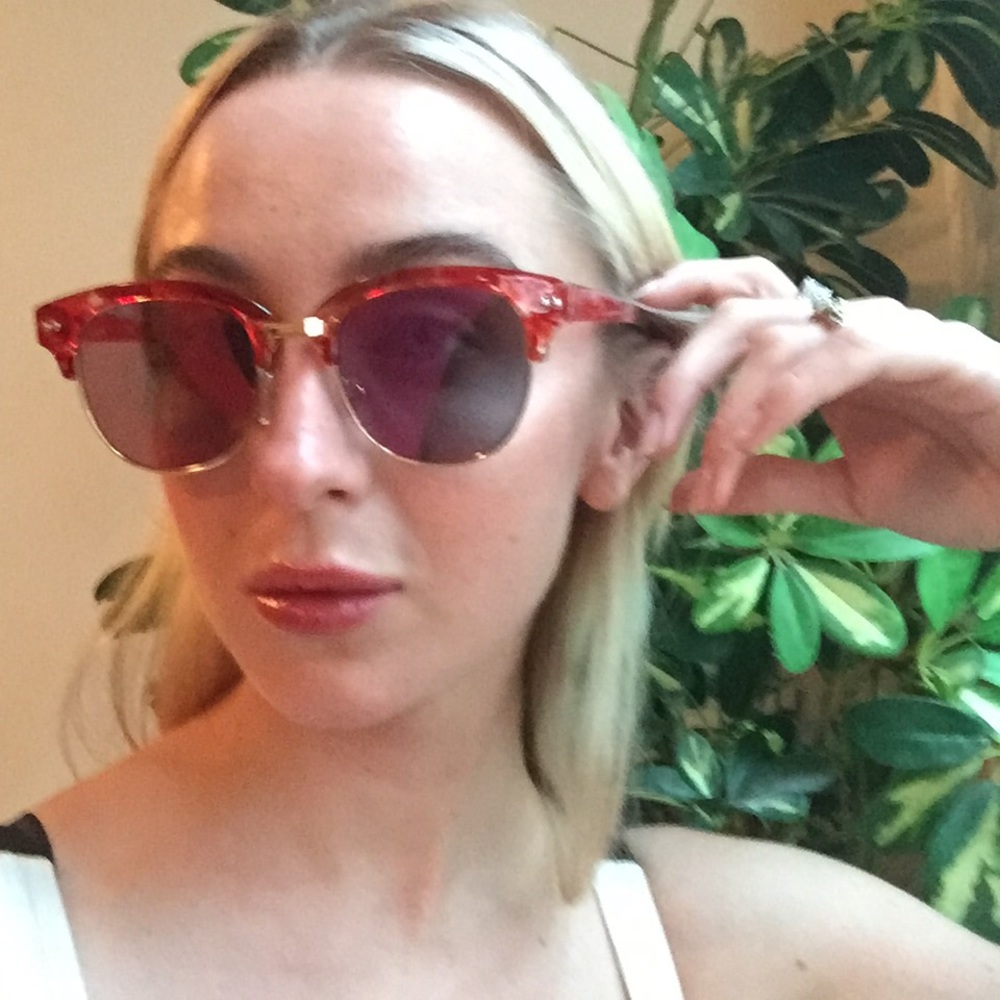Spitfire red marble sunnies 🔥